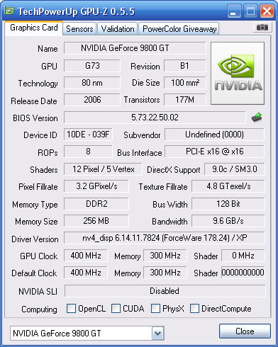 nvidia geforce 9500 gt driver windows 7 64 bit