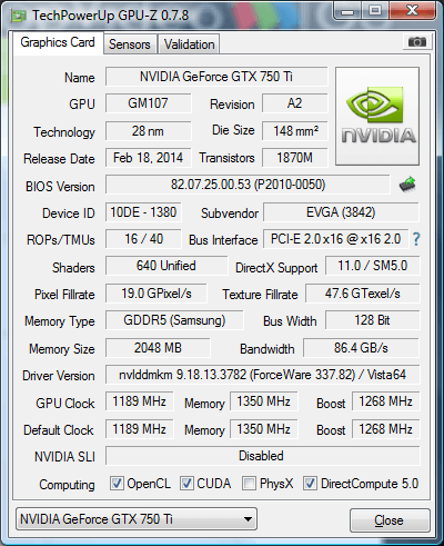 what is the nvidia geforce gt 520m driver