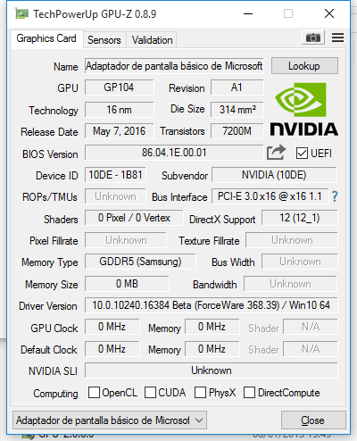 download nvidia 1070 drivers windows 10