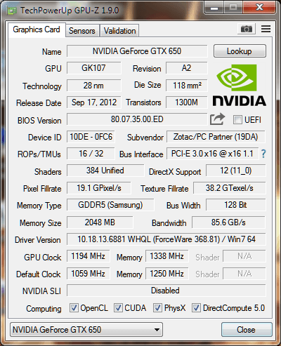 Gtx sales 650 overclock