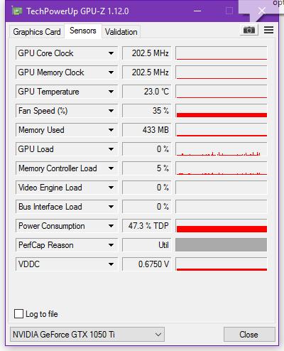 Msi gtx 1050 ti best sale power consumption