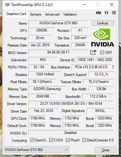 2x Gtx960 Sli Optie Ontbreekt Videokaarten En Beeldschermen Got