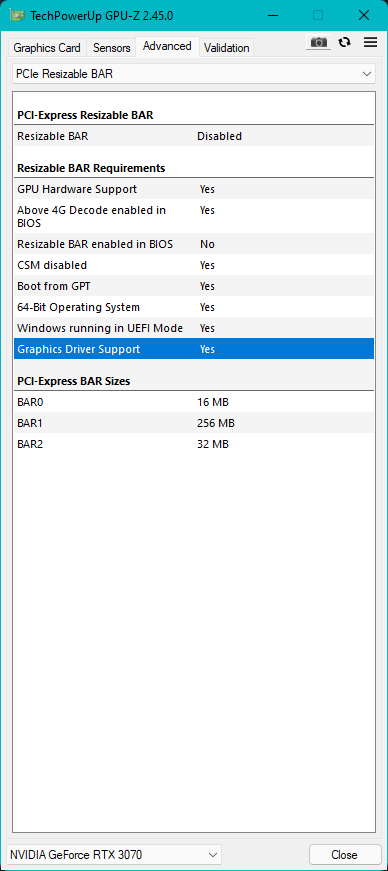 Trying To Enable Resizable Bar On Gigabyte B450m DS3H Wifi-CF MOBO ...